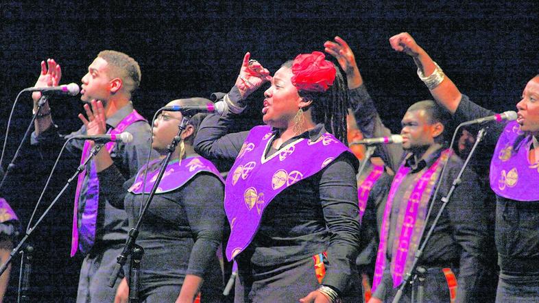 Harlem Gospel Choir, ki ga sestavljajo najboljši pevci in glasbeniki iz harlemsk