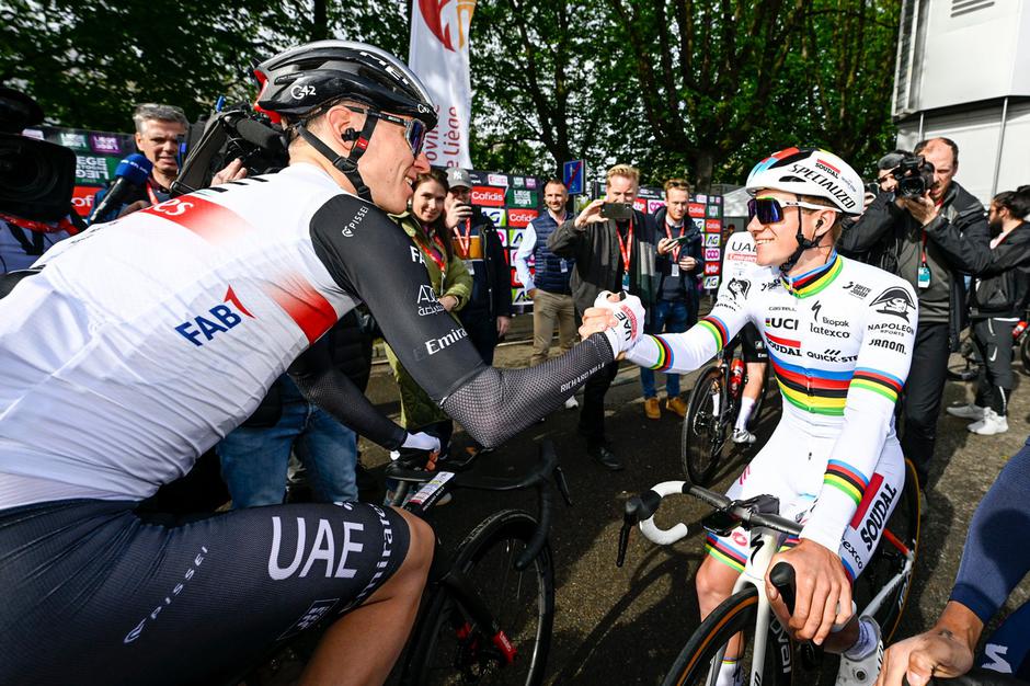 Tadej Pogačar in Remco Evenepoel | Avtor: Profimedia