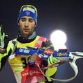 Martin Fourcade biatlon sprint Ruhpolding puška streljanje strel