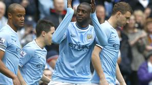 Yaya Toure Džeko Nasri Kompany Manchester City Southampton 