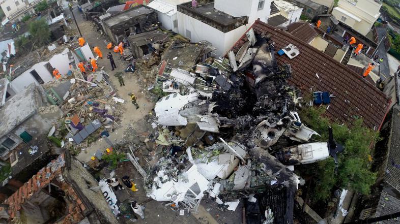 Tajnan, strmoglavljenje letala