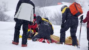 Nesreča na smučišču