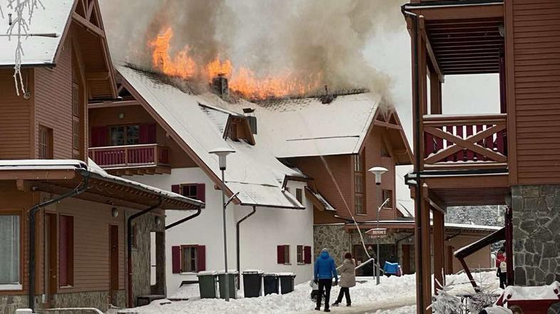 požar Bolfenk Pohorje