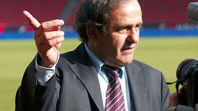 Napovedi Michela Platinija, da želi Ligo prvakov približati tudi "malim klubom",