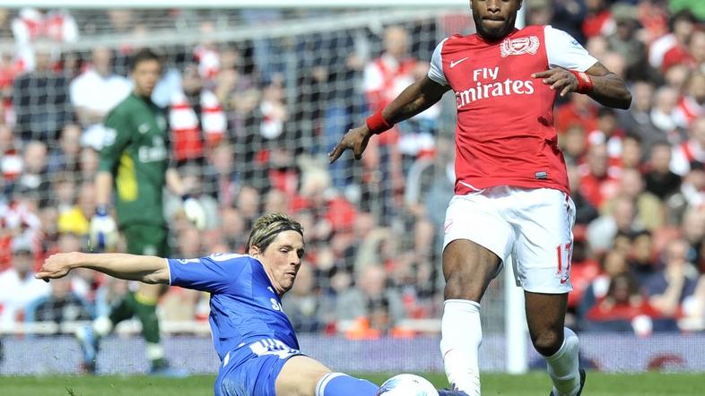 alex song fernando torres arsenal chelsea Premier League Anglija liga prvenstvo