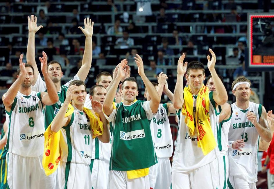 Slovenska reprezentanca bi si zaslužila domače evropsko prvenstvo. (Foto: Reuter