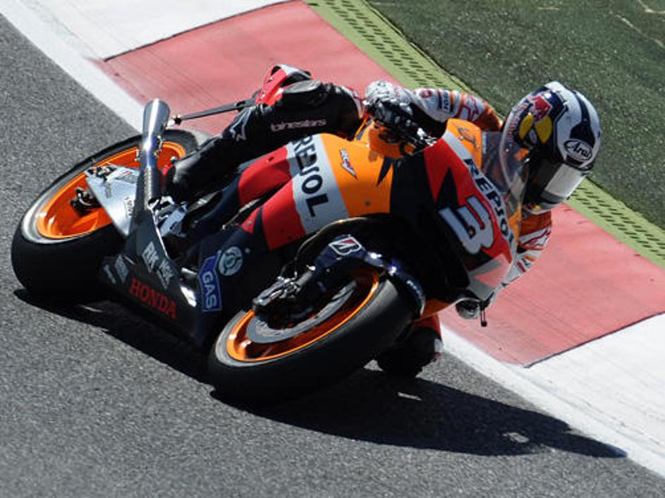 Dani Pedrosa s svojimi 51 kilogrami spada med najlažje dirkače v celotni karavan