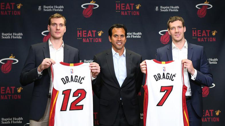 Brata Dragić in Erik Spoelstra