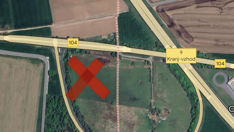 Zemljišče, DARS, gorenjska avtocesta