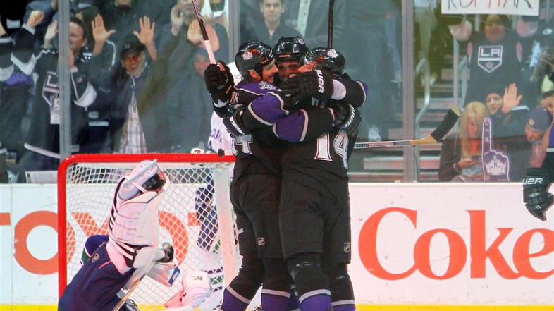 NHL 2010 za končnico Los Angeles Kings Canucks Anže Kopitar