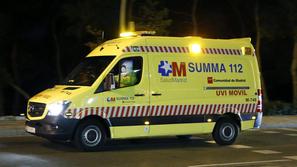 rešilec španija, ebola