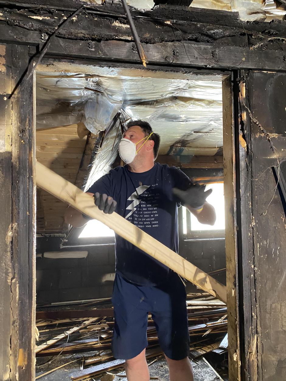 Požar v Bizoviku | Avtor: Andreja Cilenšek