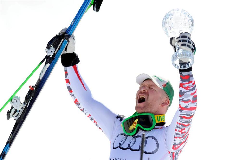 Klaus Kröll mali globus smuk finale Schladming