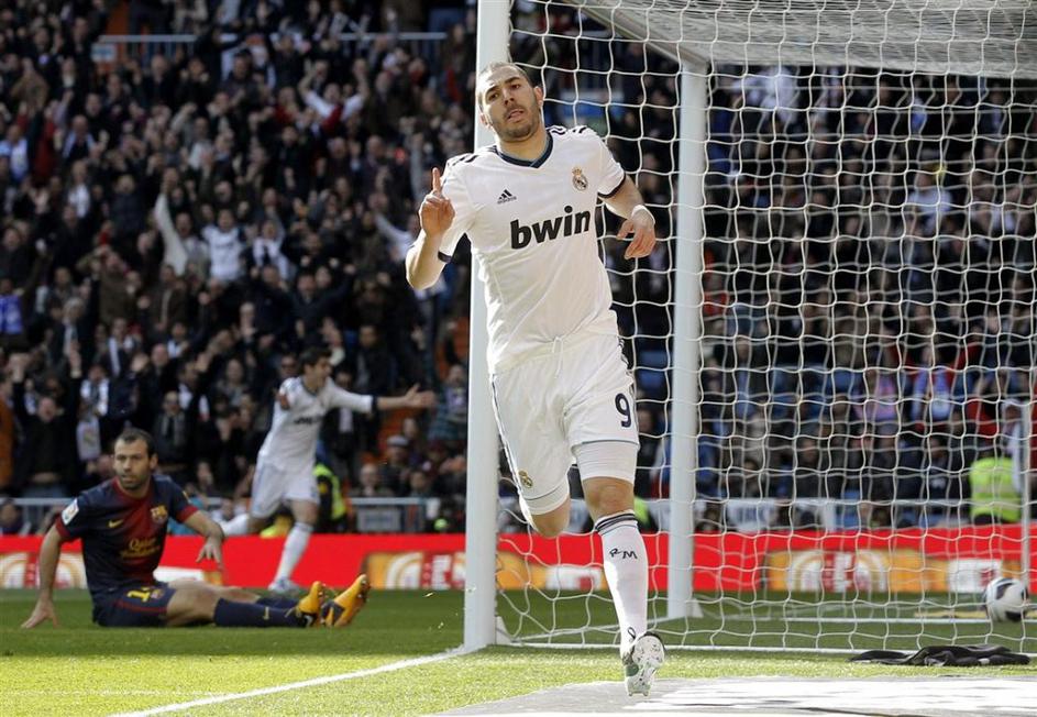 Benzema Real Madrid Barcelona Liga BBVA Primera Division Španija liga prvenstvo