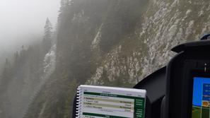 Nesreče v gorah, Storžič, helikoptersko reševanje