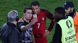 Cristiano Ronaldo, selfie