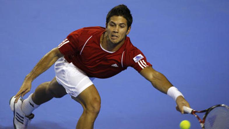 Fernando Verdasco je Španiji priigral še tretjo točko v boju za Argentino in tre