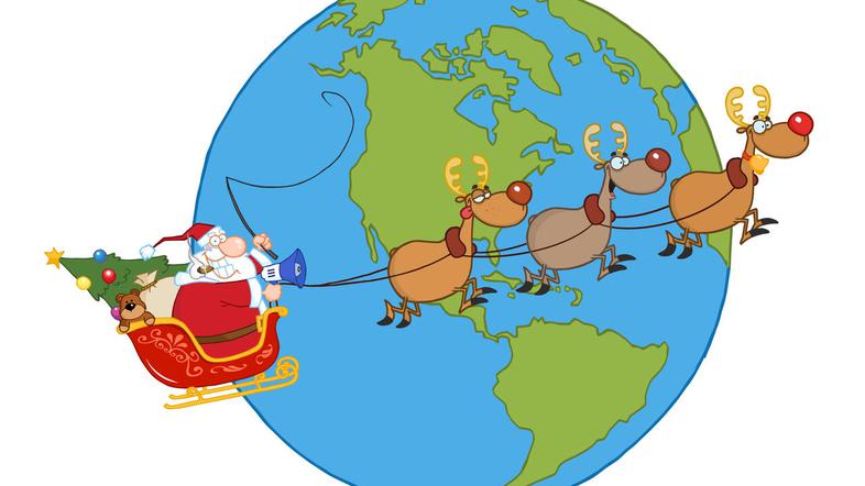 Dedka Mraza lahko spremljate prek Google Eartha in mobitelov. (Foto: shutterstoc