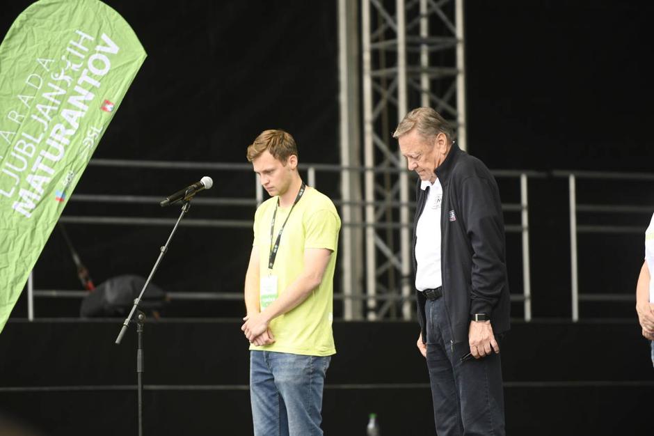 Minuta molka na maturantski paradi | Avtor: Ljubljanainfo