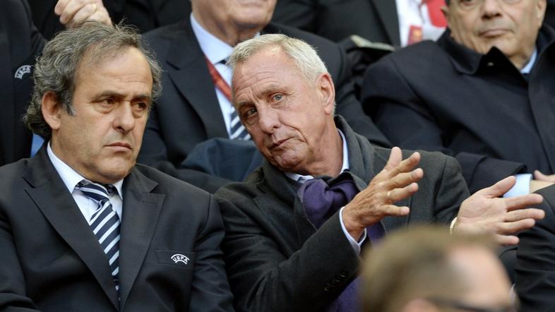 Michel Platini Johan Cruyff