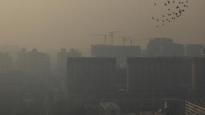 Peking smog onesnaženje