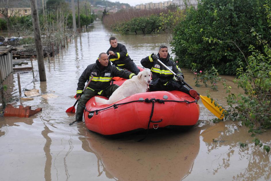 Italija, poplave, neurje, jug Italije