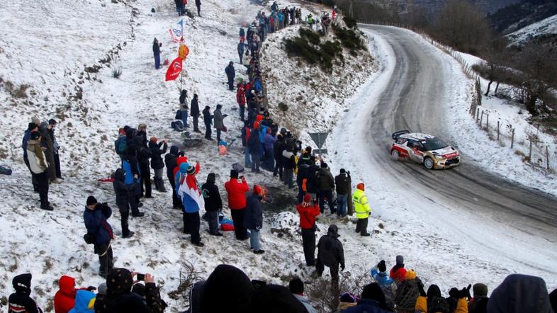 Loeb Citroen Citroën Monte Carlo Monako reli