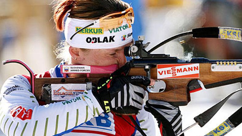 Brankovič-Likozarjevi na strelišču ni šlo vse po načrtih. (Foto: Action Images)