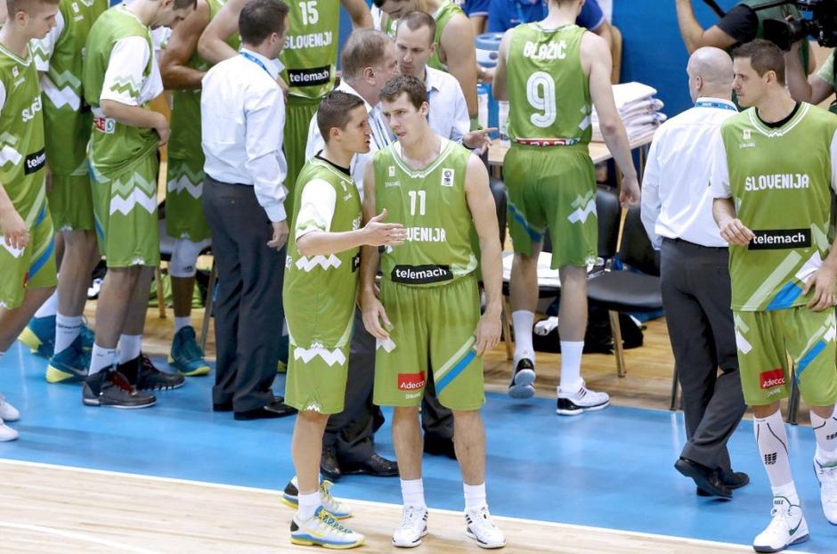 Gruzija Slovenija EuroBasket Celje Zlatorog Lakovič Dragić Maljković Nachbar | Avtor: Saša Despot