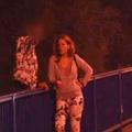 Televizijska slika dogajanja na Brankovem mostu v Beogradu prikazuje Ivano v pog