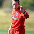Stuart Pearce na treningu Anglije na SP 2010.