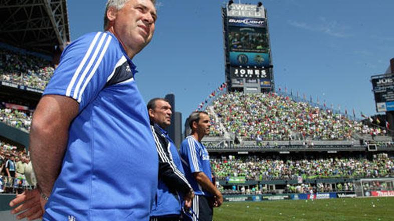 Carlo Ancelotti pravi, da ne potrebuje novih igralcev.