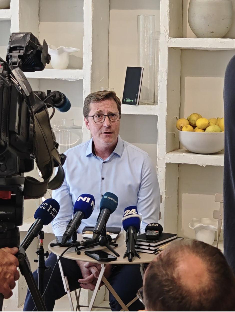 Vladimir Prebilič ob najavi ustanovitve nove stranke | Avtor: Žurnal24 