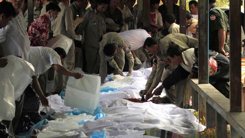 V četrtek bo v Kambodži dan žalovanja. (Foto: Reuters)