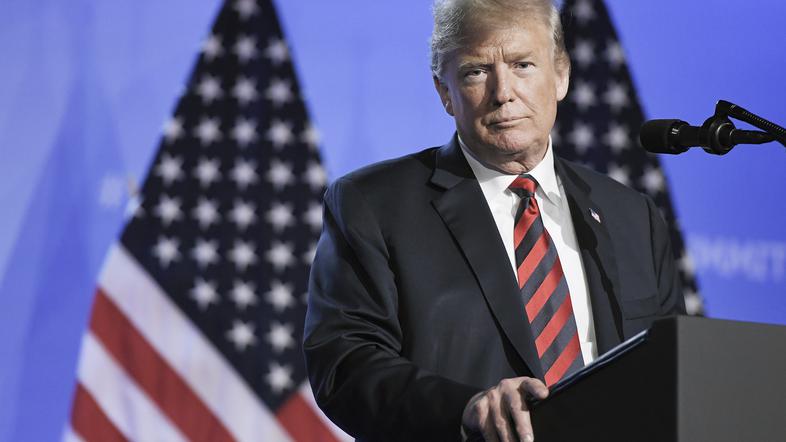 Donald Trump, vrh EU - Nato