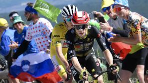 Tadej Pogačar Jonas Vingegaard