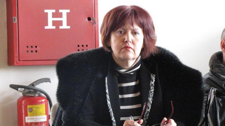 Predsednica upravnega odbora Nevena Tea Gorjup v Zvezdi gasi požare in hkrati iš