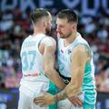 eurobasket 2025 slovenija belgija, leon stergar, luka dončić