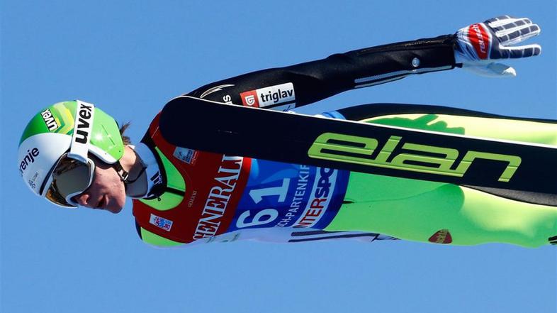 Prevc Garmisch-Partenkirchen novoletna turneja kvalifikacije smučarski skoki