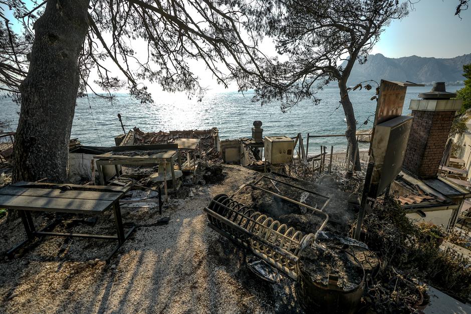 Požar na Omišu | Avtor: Profimedia