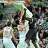 Union Olimpija : Partizan 75:73; Jagodnik, Šermadini in Jawai