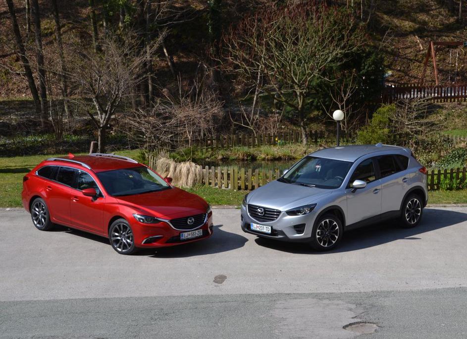 Mazda CX5 in mazda6