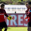 Ronaldo Coentrao Pepe Portugalska Švedska Obidos kvalifikacije trening