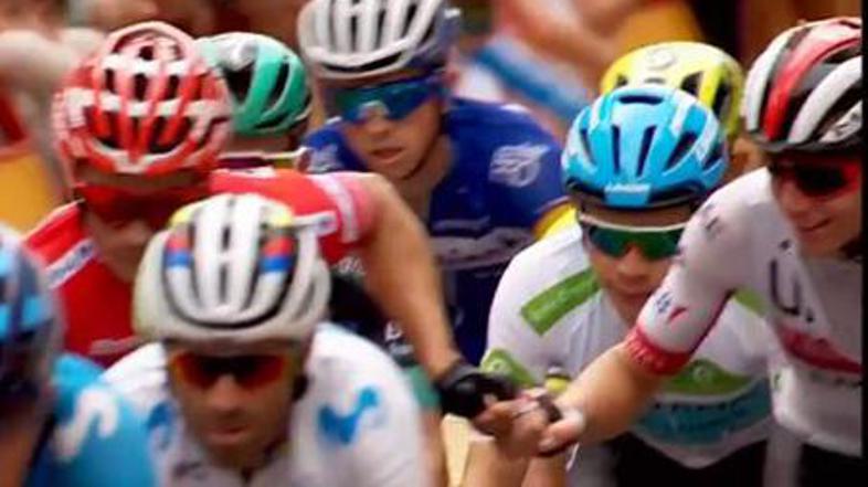 Tadej Pogačar in Primož Roglič