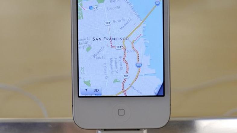 Maps na iphone 5