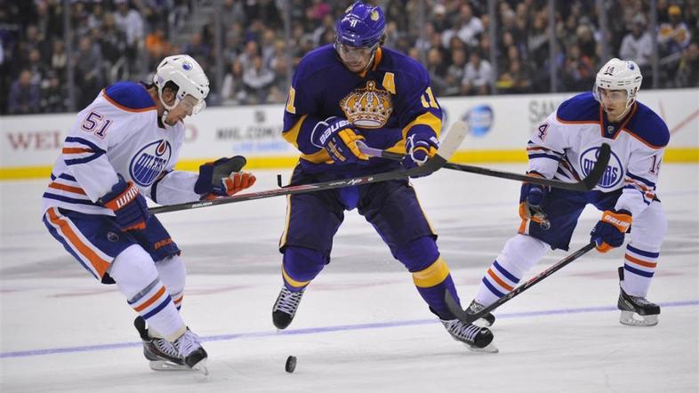 Los Angeles Kings Kopitar Edmonton Oilers Lander Eberle NHL