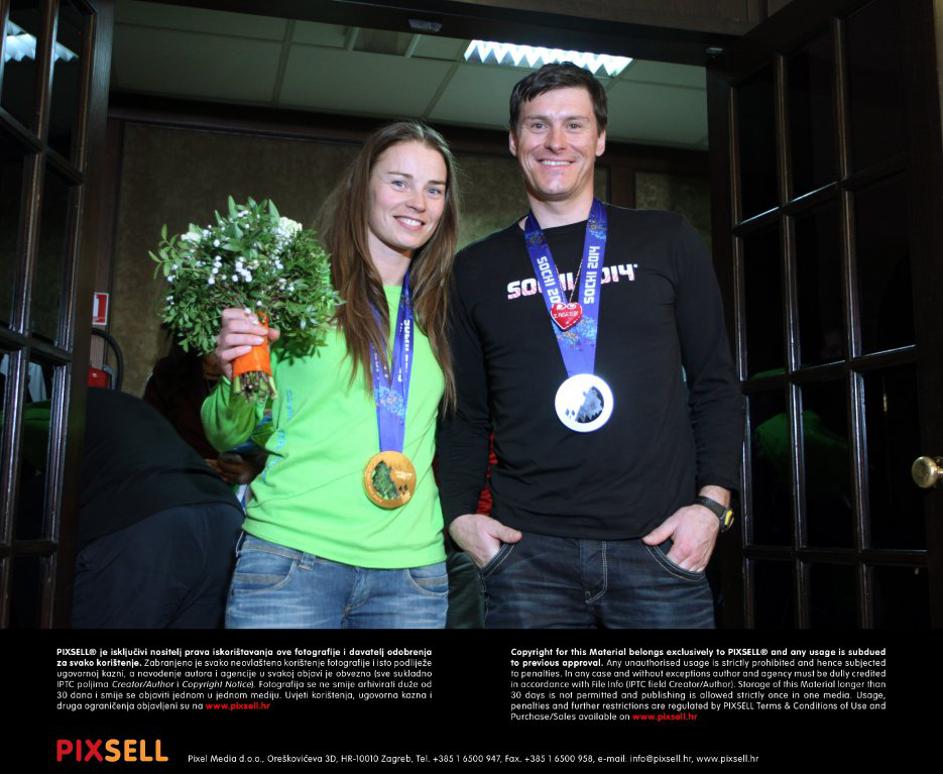 tina maze ivica kostelić sprejem zagreb