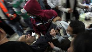 Protestniki na trgu Tahrir