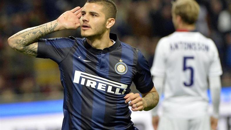 Icardi Inter Milano Bologna Serie A Italija liga prvenstvo