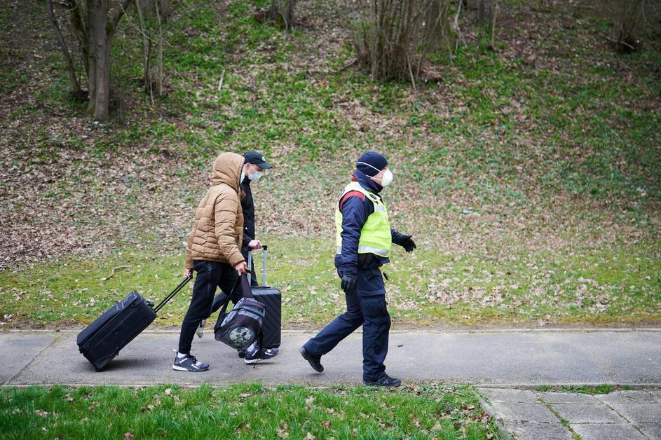 koronavirus COVID-19 konvoj srbski državljani